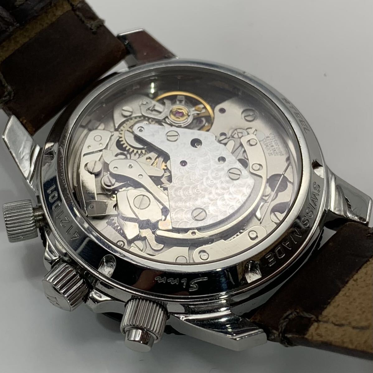 ▲【売り切り】Bell&Ross（ベル＆ロス）by SINN メンズ腕時計 自動巻き ジャンク品の画像5