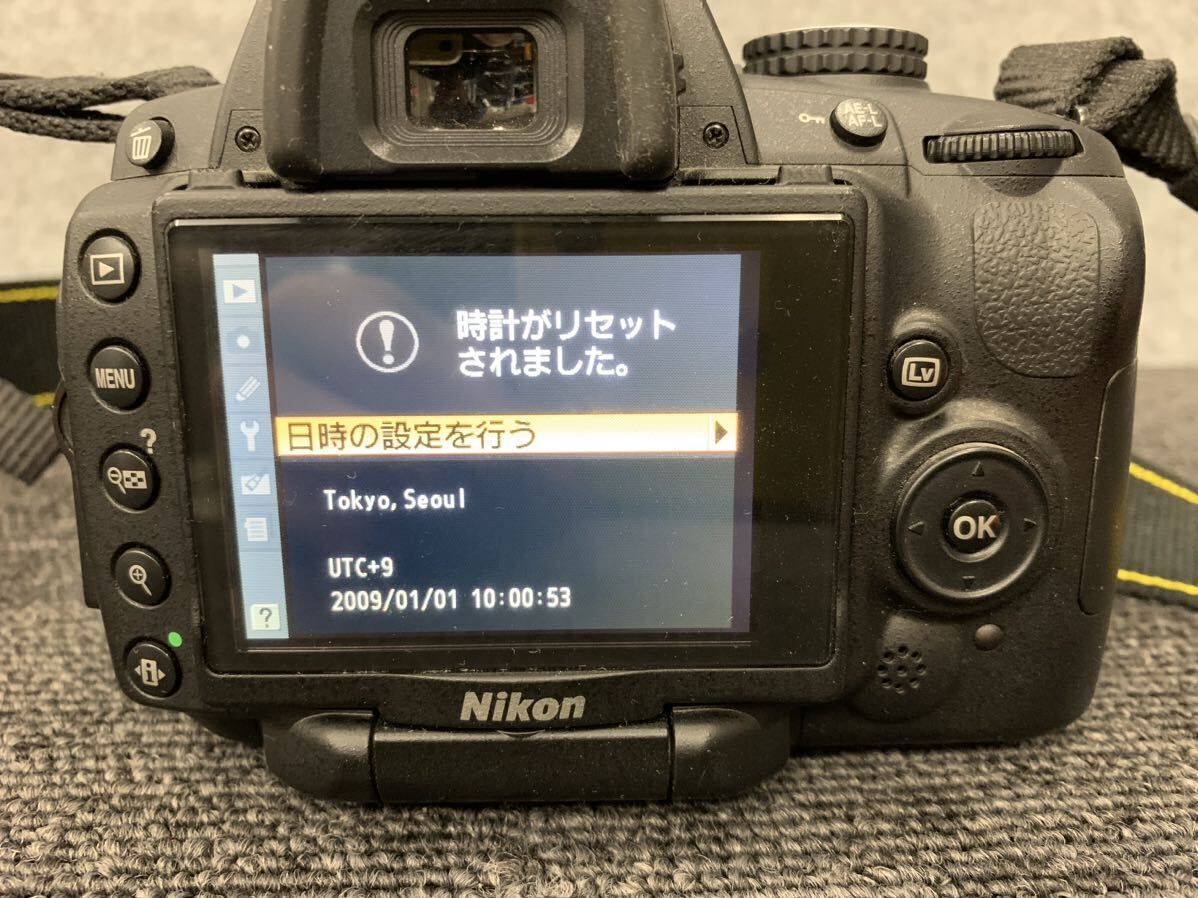 *[ распродажа ]Nikon Nikon цифровой однообъективный зеркальный камера D5000 линзы комплект * электризация подтверждено 