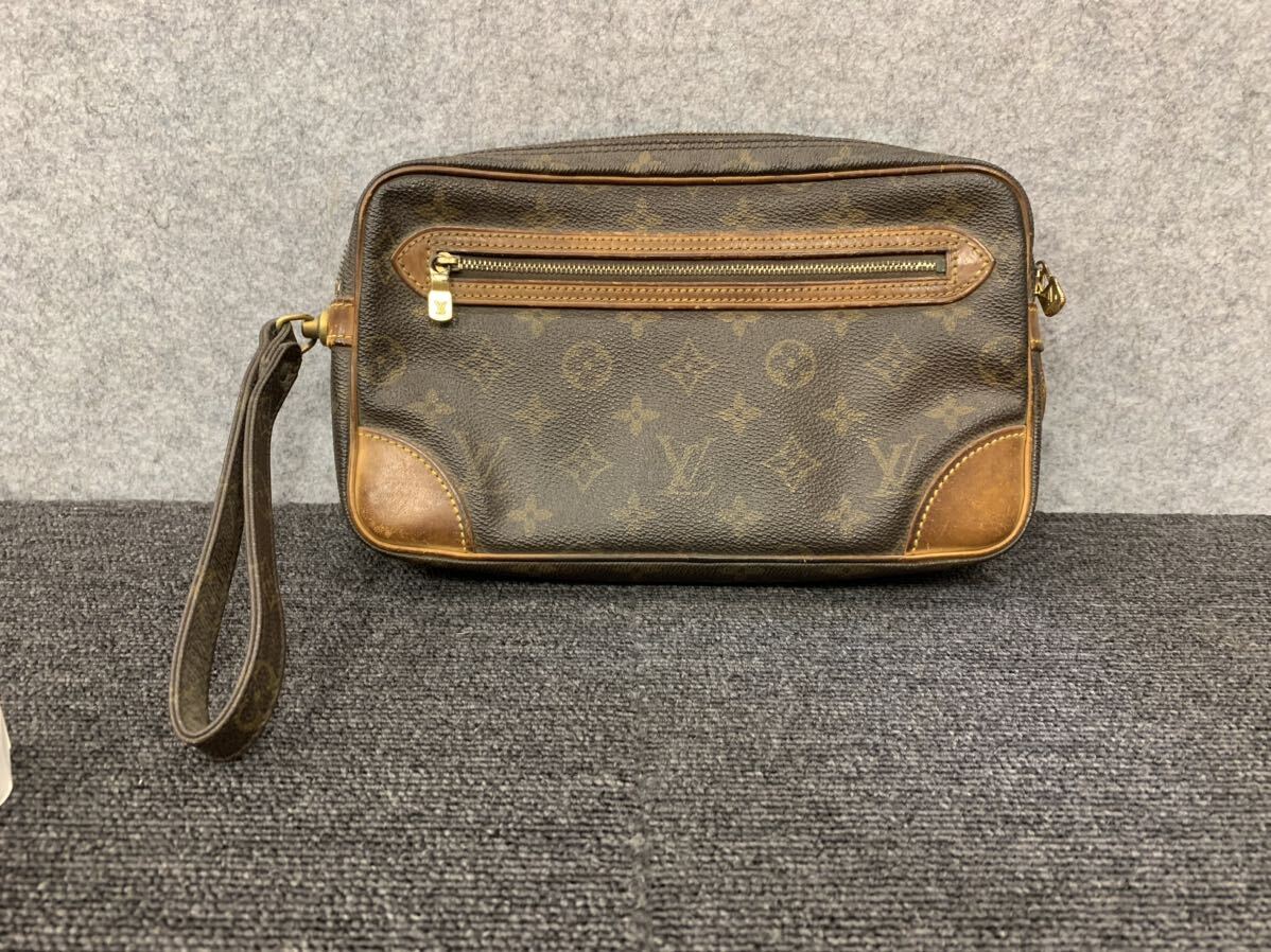 ■【売り切り】LOUIS VUITTON ルイヴィトン モノグラム マルリードラゴンヌ セカンドバッグ クラッチバッグ の画像1