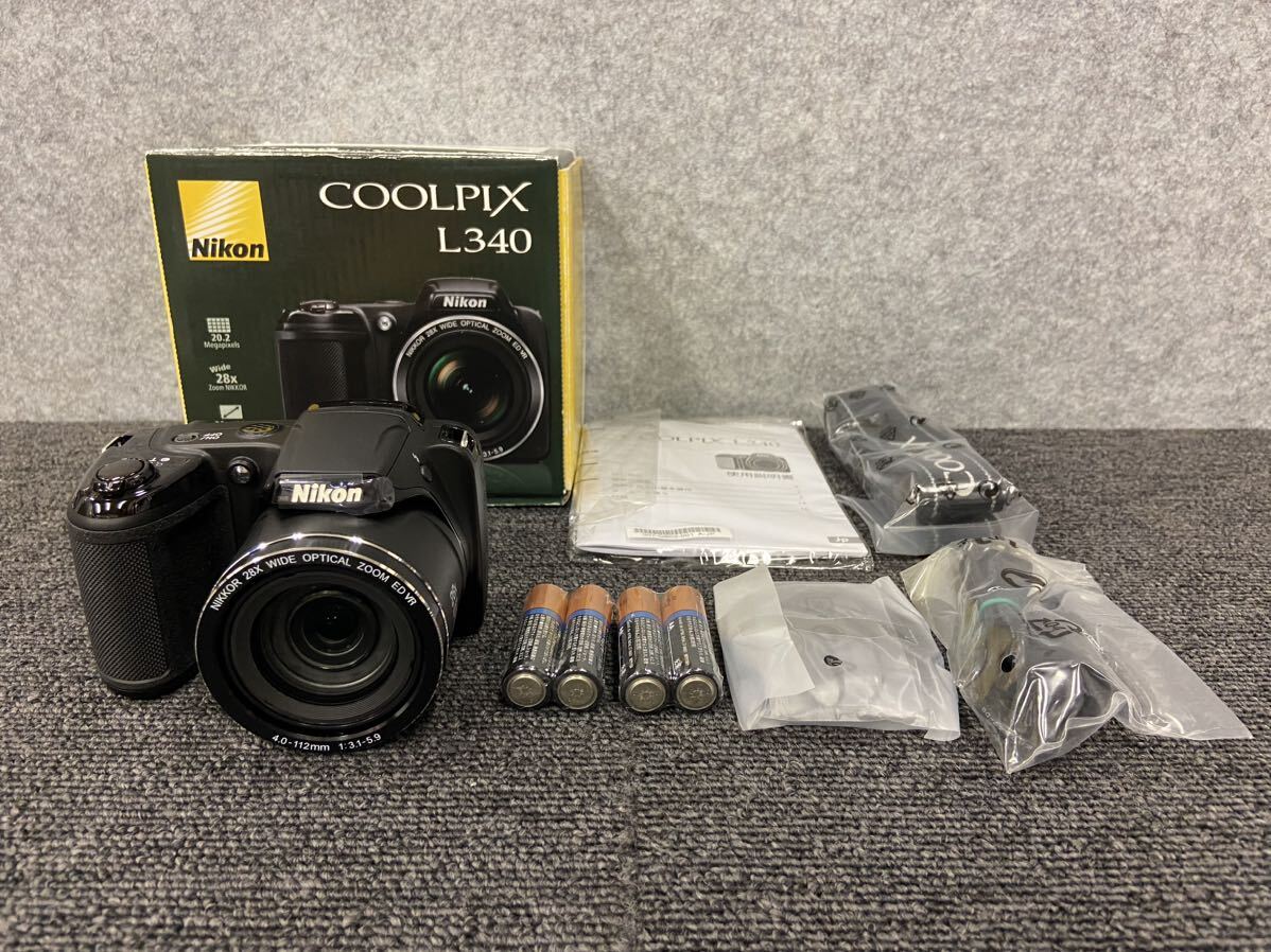 □【売り切り】Nikon ニコン COOLPIX クールピクス コンパクトデジタルカメラ L340_画像1