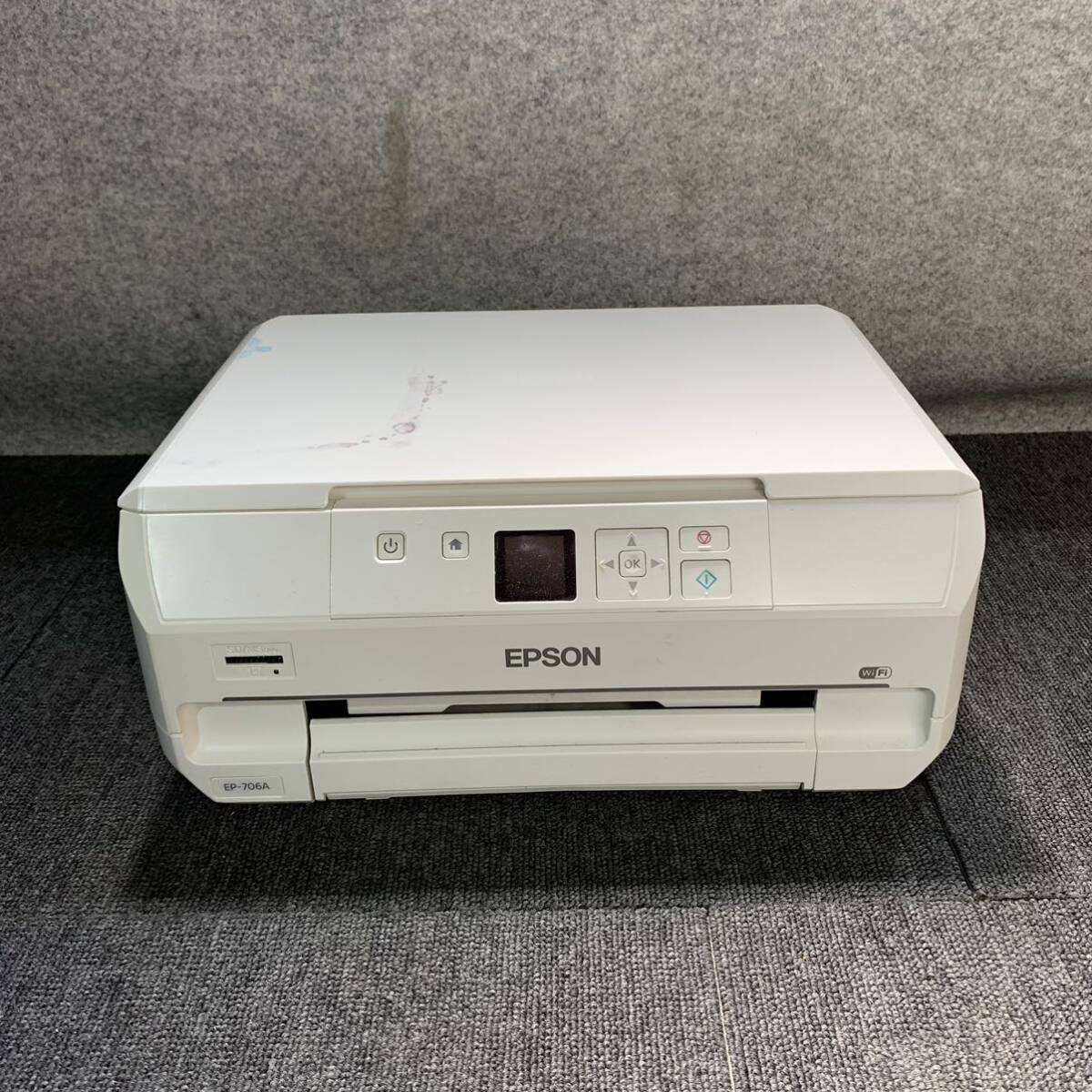 ◎【売り切り】EPSON（エプソン）インクジェットプリンター複合機 カラリオ EP-706A 2014年製_画像1