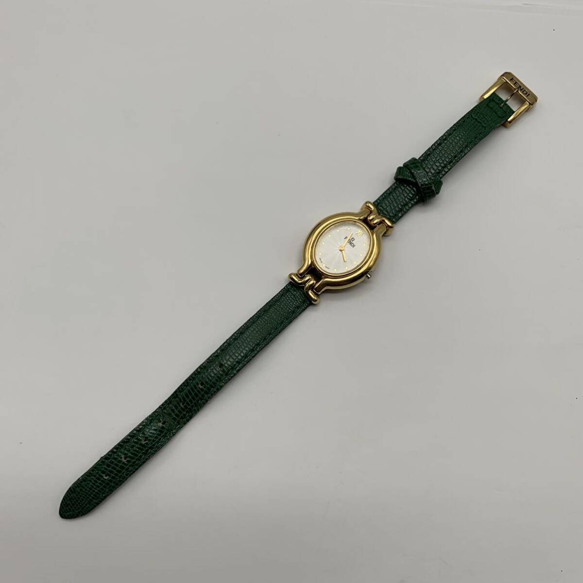 ◯【売り切り】FENDI（フェンディ）レディース腕時計 orologi オロロジ 640L チェンジベルト クォーツ QZの画像6
