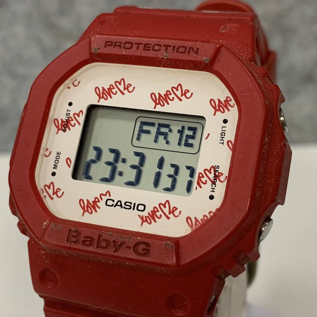 ◆【売り切り】CASIO カシオ Baby-G PROTECTION デジタル腕時計 BGD-560LHの画像1