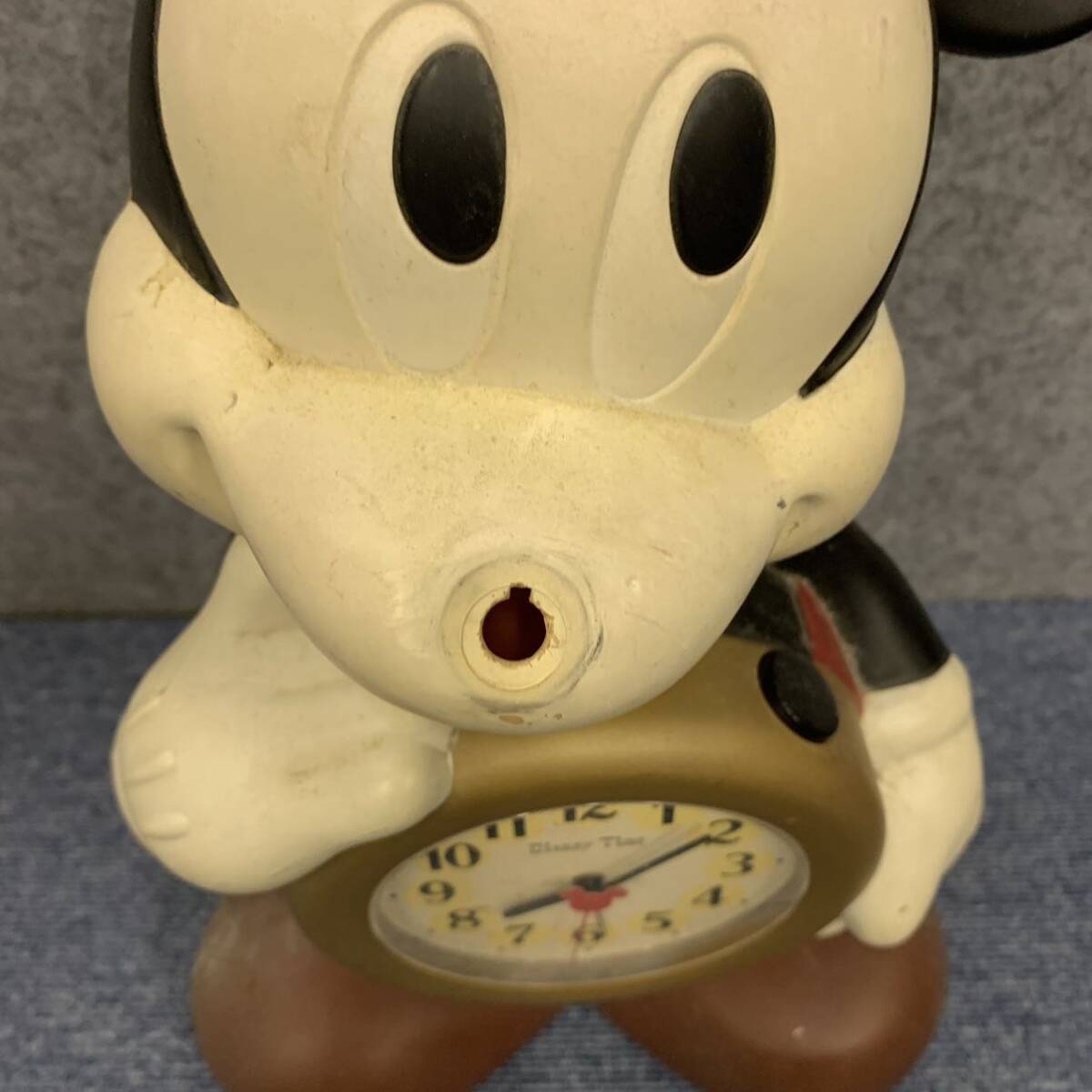 ■【売り切り】Disney ミッキーマウス 置時計 の画像2