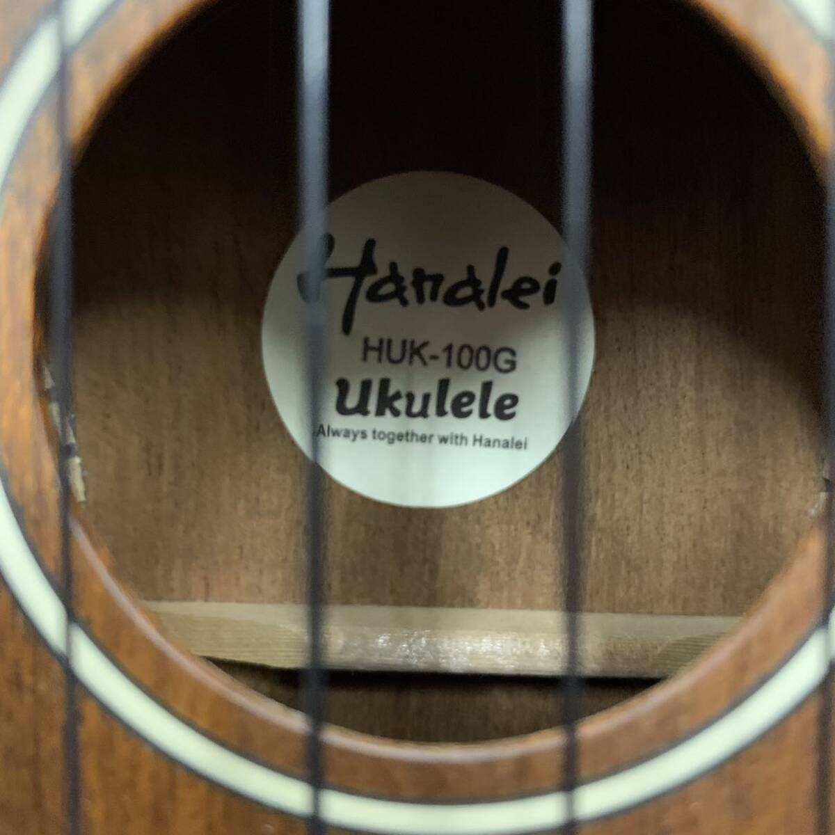 □【売り切り】Hanalei（ハナレイ）ウクレレ Ukulele HUK-100Gの画像5