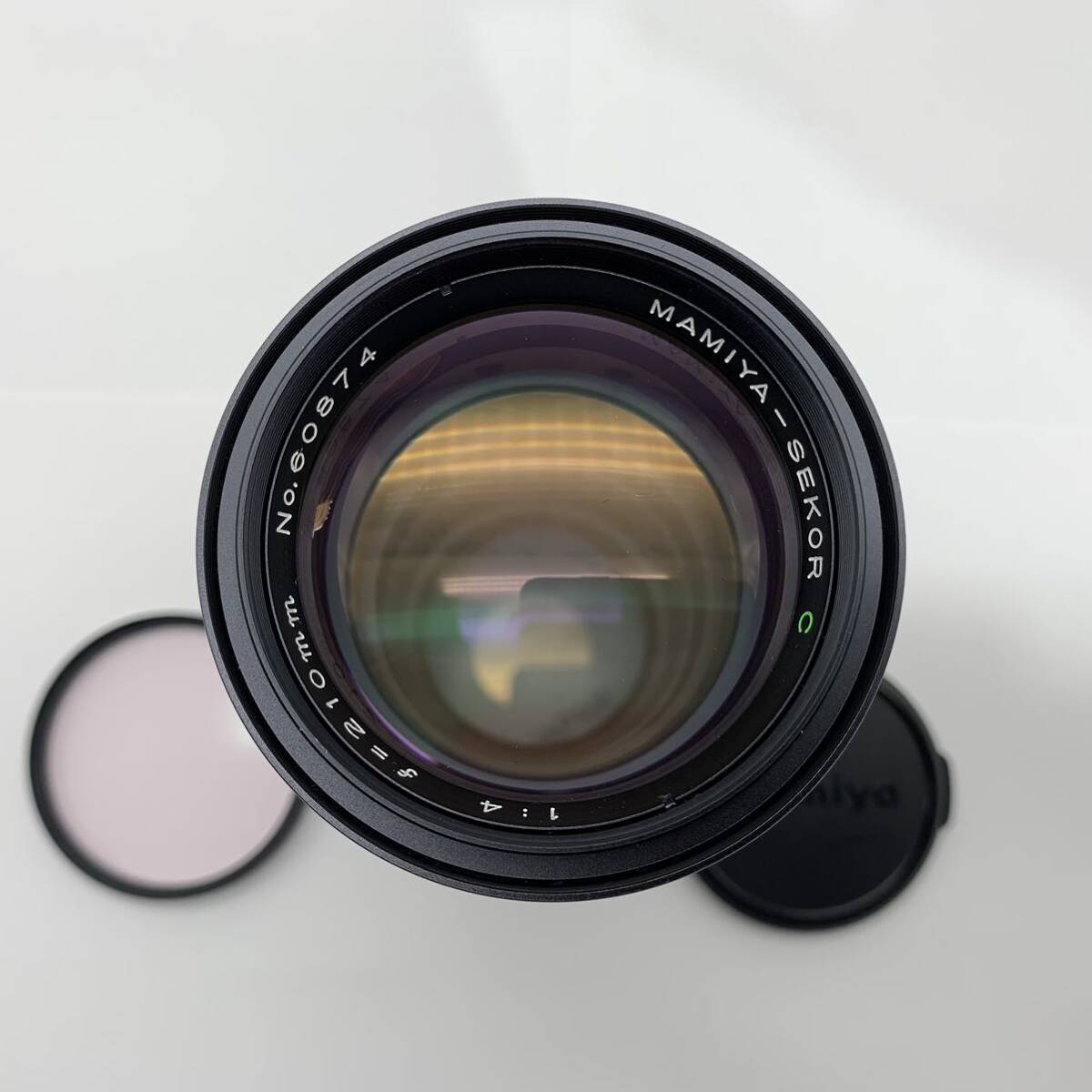 ◎【売り切り】MAMIYA（マミヤ）カメラ用レンズ MAMIYA-SEKOR C 1:4 f=210mmの画像4