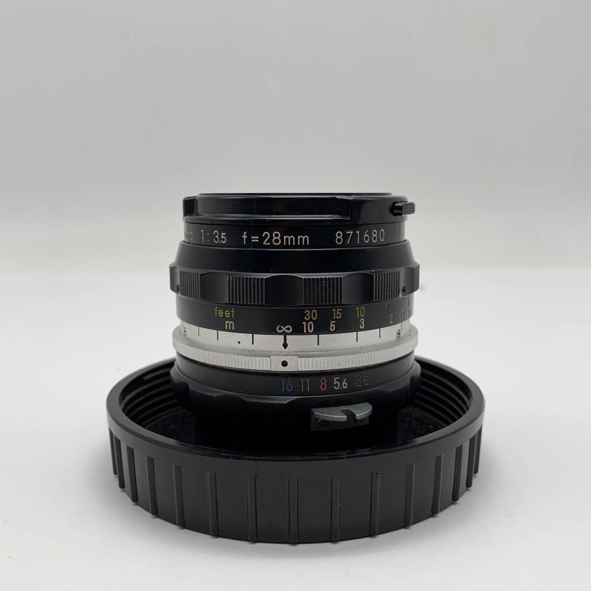 ◎【売り切り】Nikon（ニコン）カメラ用レンズ NIKKOR-H・C Auto f3.5 f=28mmの画像6