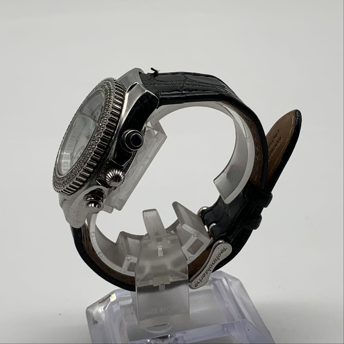 ◎【売り切り】Techno Marine（テクノマリーン）メンズ腕時計 テクノダイヤモンド クロノグラフ クォーツ QZの画像3