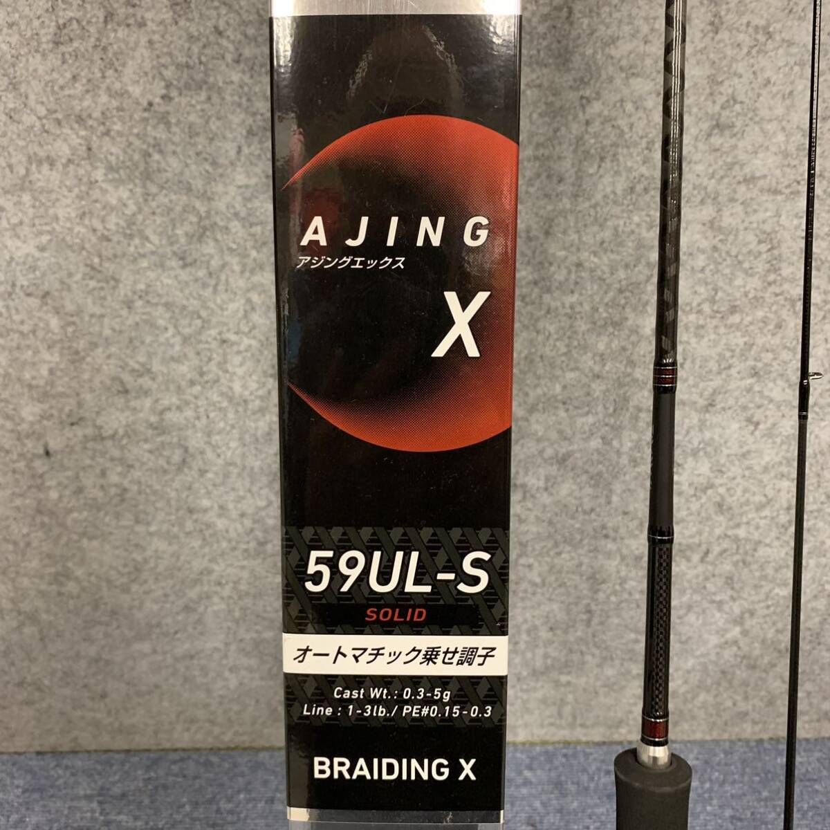 ■【売り切り】Daiwa（ダイワ）釣竿 アジングX 59UL-S ロッド の画像2