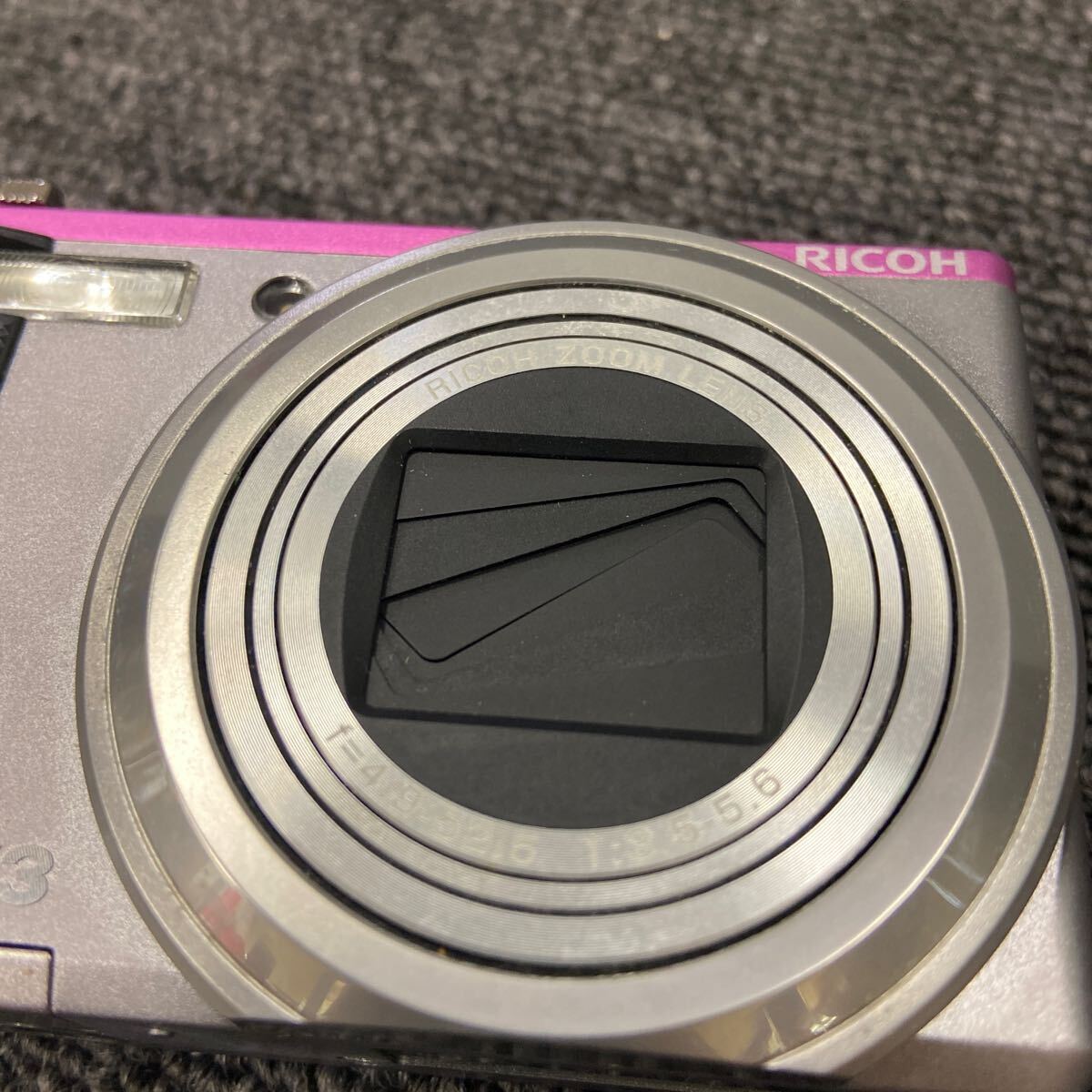 ◆【売り切り】RICOH リコー　コンパクトデジタルカメラ デジカメ CX3 f=4.9-52.5 1:3.5-5.6 