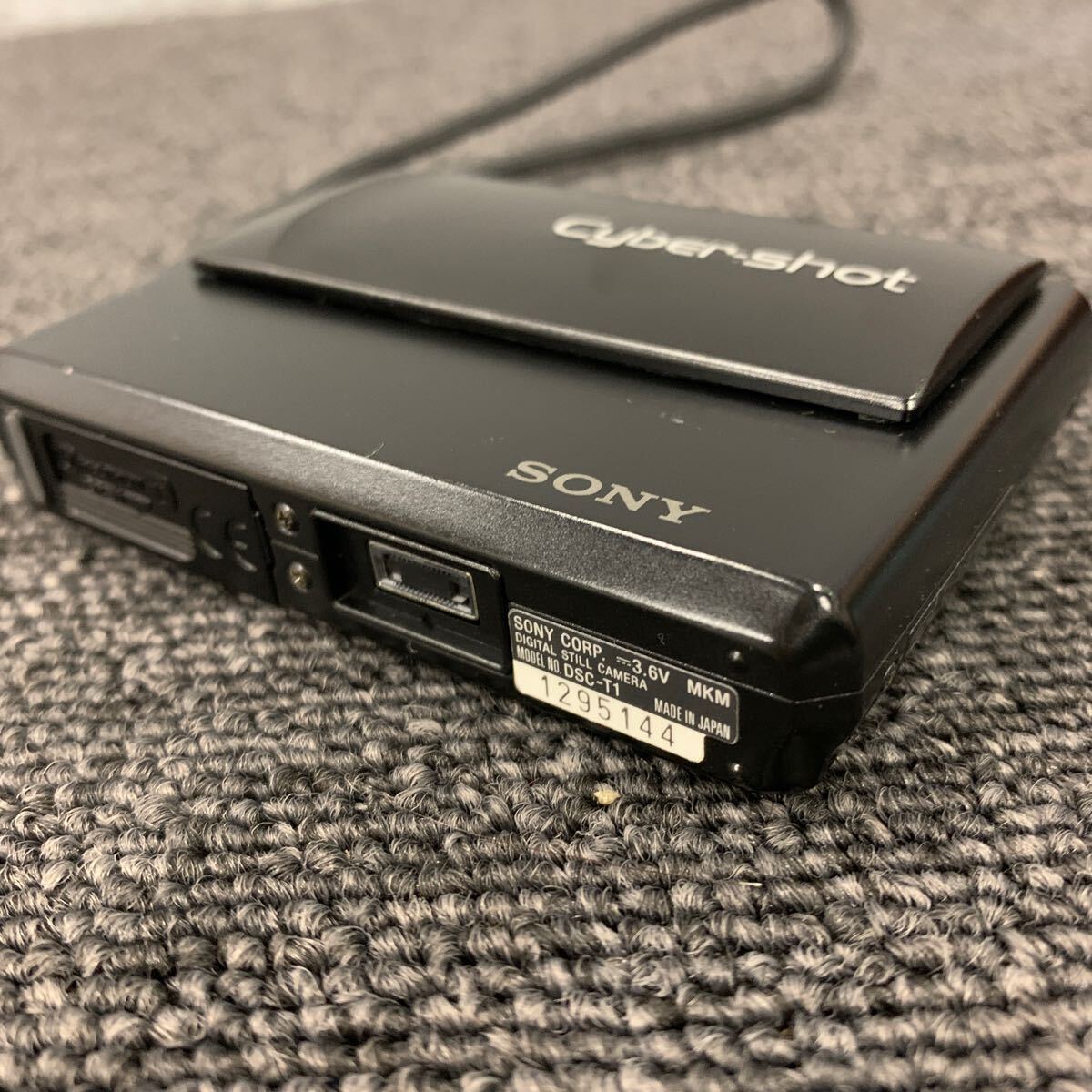 ■【売り切り】SONY デジカメ Cyber-Shot サイバーショット DSC-T1 メモリースティック コンパクトデジタルカメラ 3.5-4.4/6.7-20.1