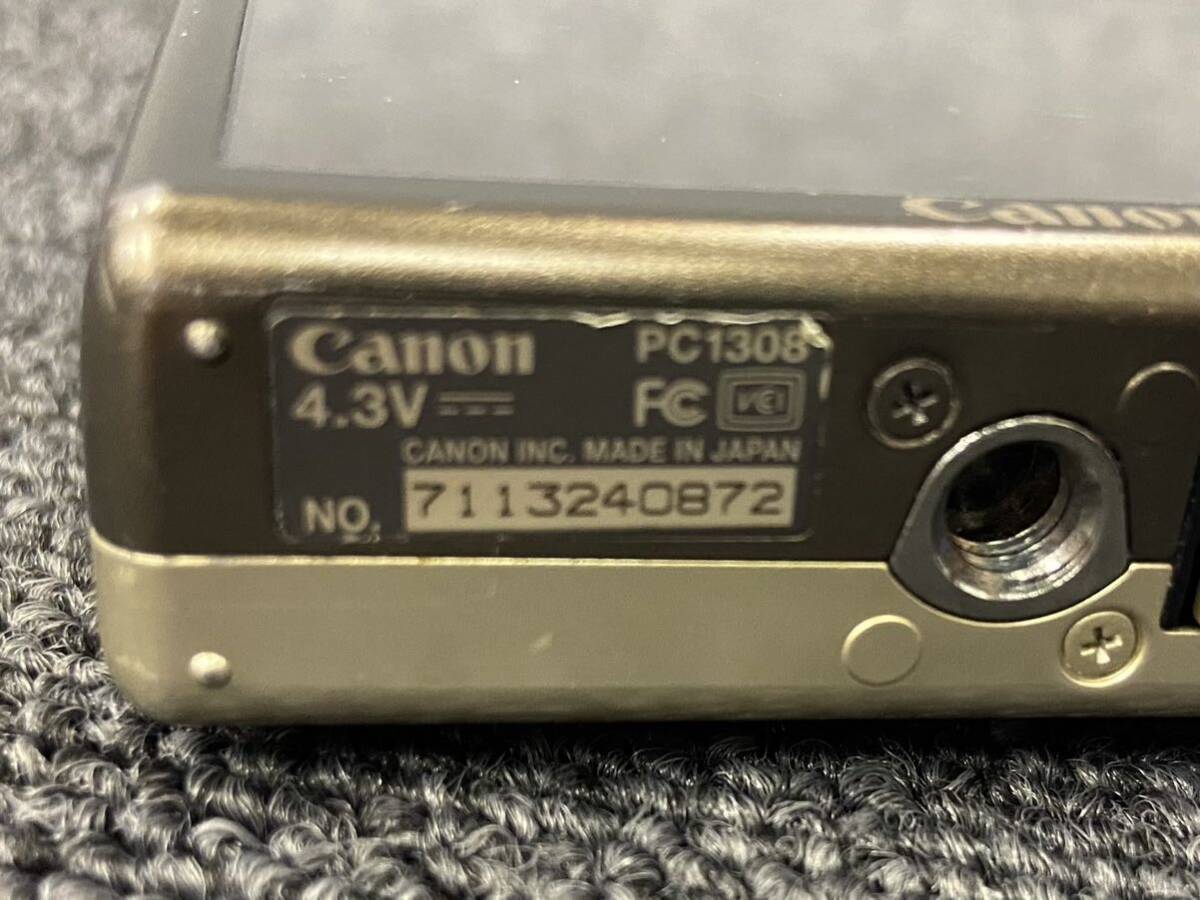 □【売り切り】Canon キャノン コンパクトデジタルカメラ デジタルカメラ IXY DIGITAL PC1308_画像5