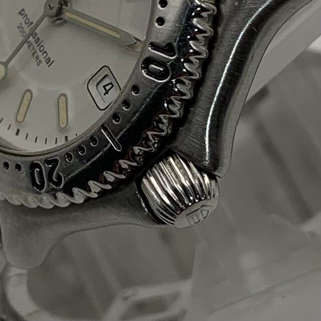 ◆【売り切り】TAG HEUER（タグホイヤー）レディース腕時計 プロフェッショナル 200m クォーツ QZ の画像2