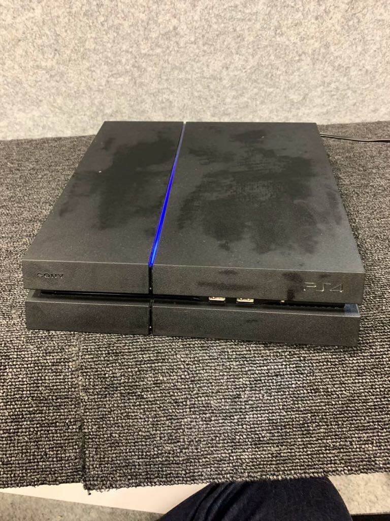 ◆【売り切り】SONY ソニー PlayStation4 PS4ジェット・ブラックCUH-1200A B01 ※箱あり、通電確認済み_画像2