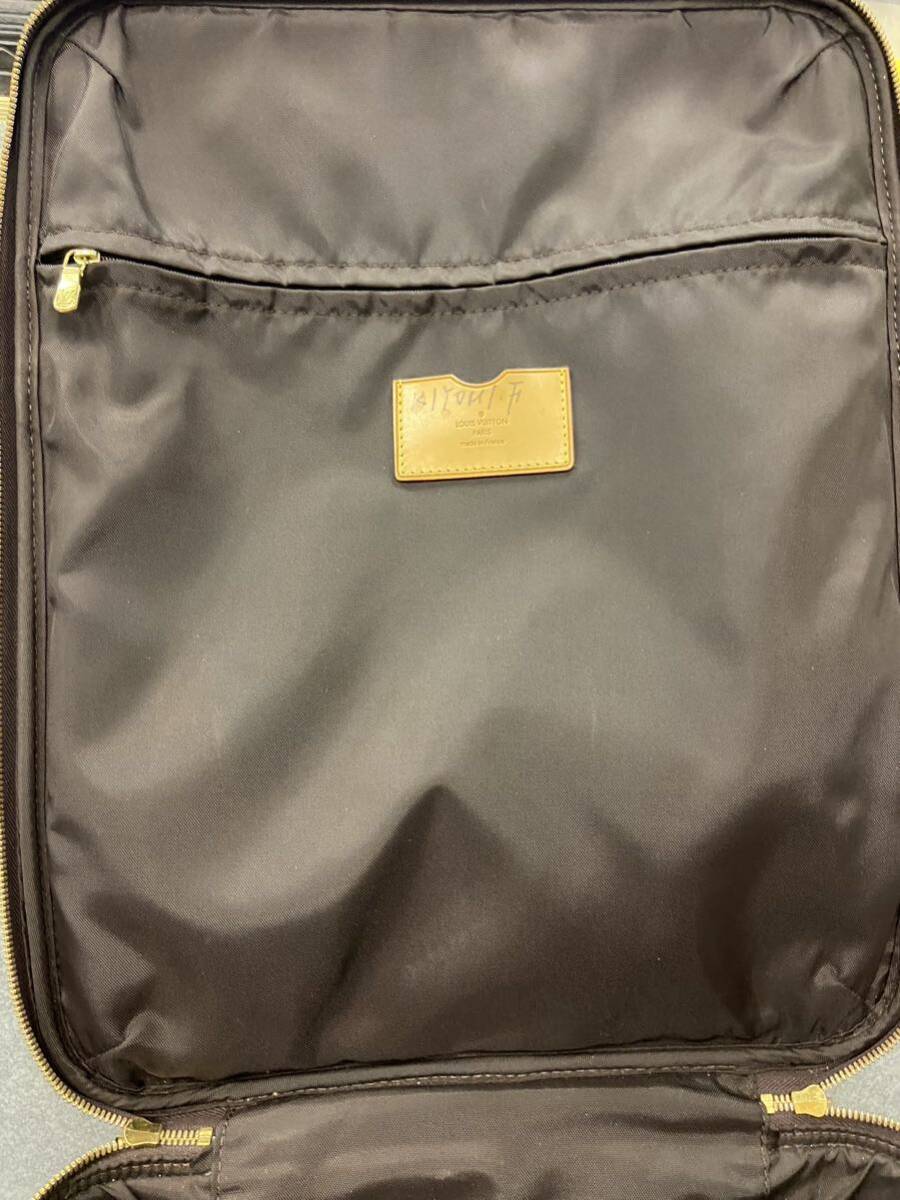 ◯【売り切り】LOUIS VUITTON ルイ ヴィトン モノグラムヴェルニ ペガス45 スーツケース キャリーバッグ トラベルケース 旅行 エナメル の画像7
