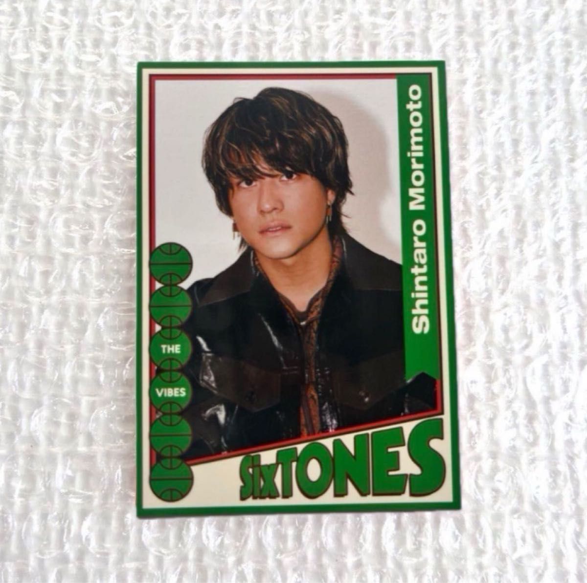 SixTONES THE VIBES 初回盤A THE CARDS トレカ 森本慎太郎