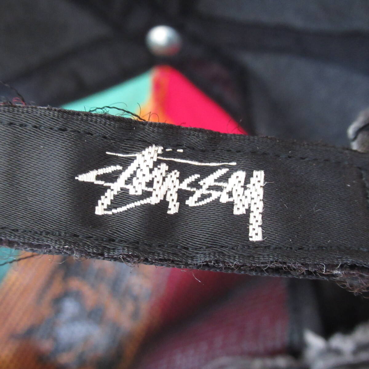 ★即決送込★激レア 80s OLD STUSSY CAP ラスタライオン キャップ 帽子 オールド hat スナップバック old oldstussy ステューシー 6パネル_画像10