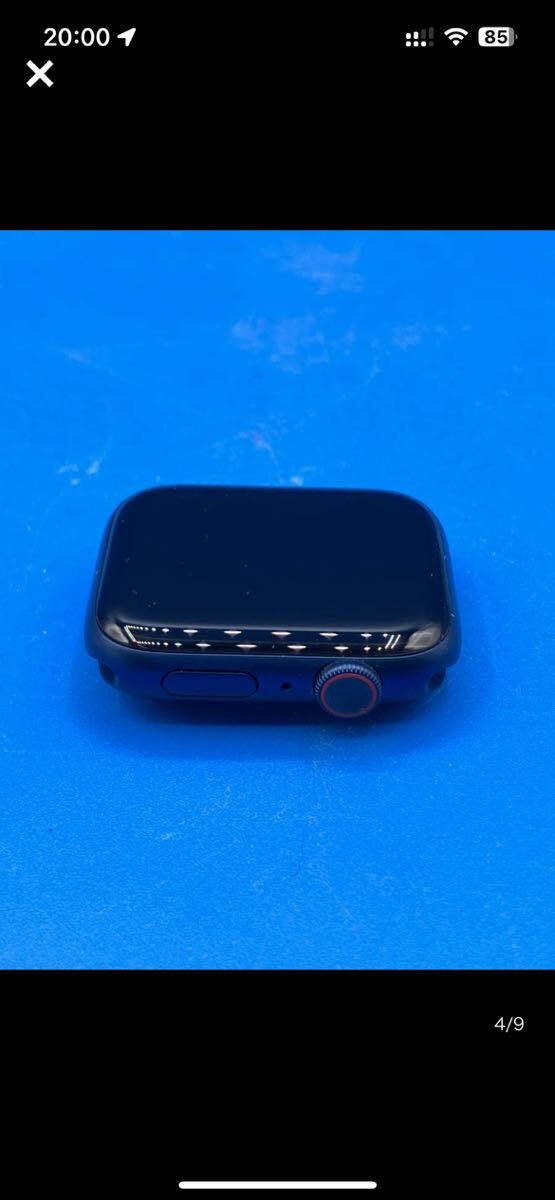 未開封整備済品Apple Watch Series 6 44mm Cellularモデル ブルーアルミニウムケース スマートウォッチの画像4