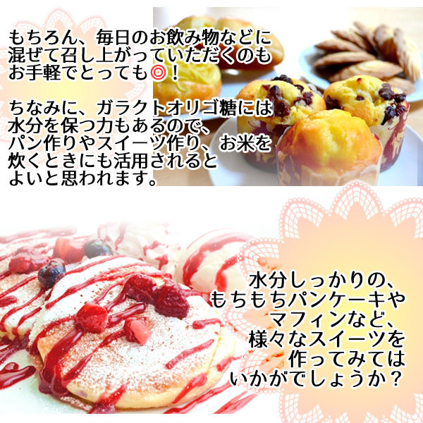 ガラクトオリゴ糖500ｇ メール便 送料無料 日本製の画像9