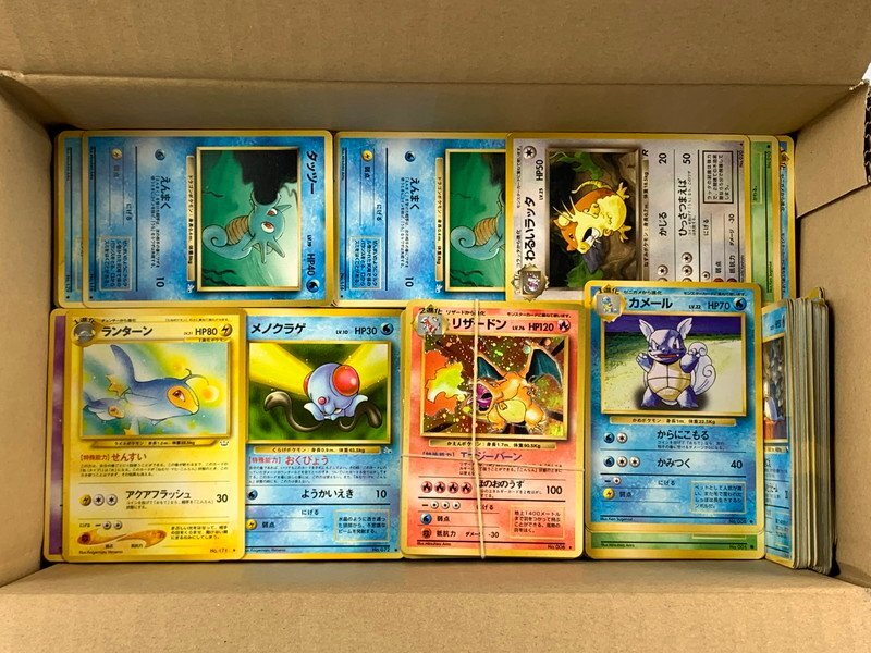 【ジャンク】ポケモンカード 旧裏 キラ ノーマル まとめ リザードン カメックス フシギバナ ミュウ 等【同梱不可】[4-14]の画像1