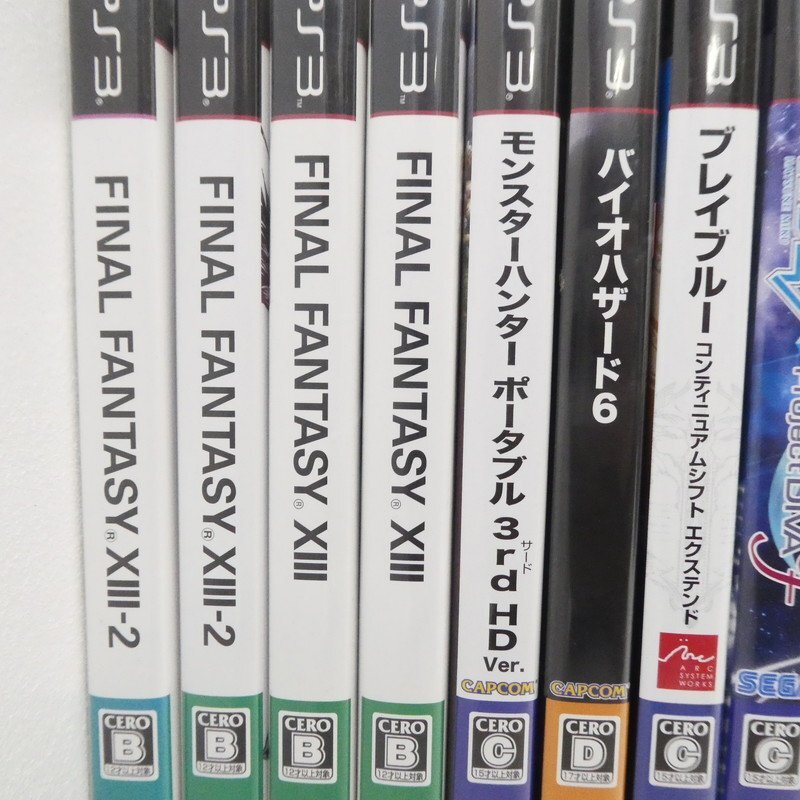 【ジャンク】PS3 ソフト ダークソウルⅡ 龍が如く1＆2 HD EDITION バイオハザード6 など 計45本セット【同梱不可】[4-6]の画像4