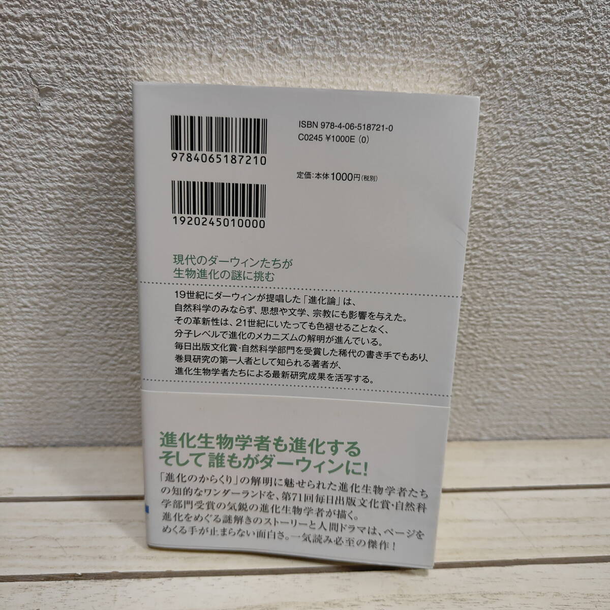 即決アリ！送料無料！『 進化のからくり 現代のダーウィンたちの物語 』 ◆ 理学博士 千葉聡 / 進化論 生物学 巻貝_画像8