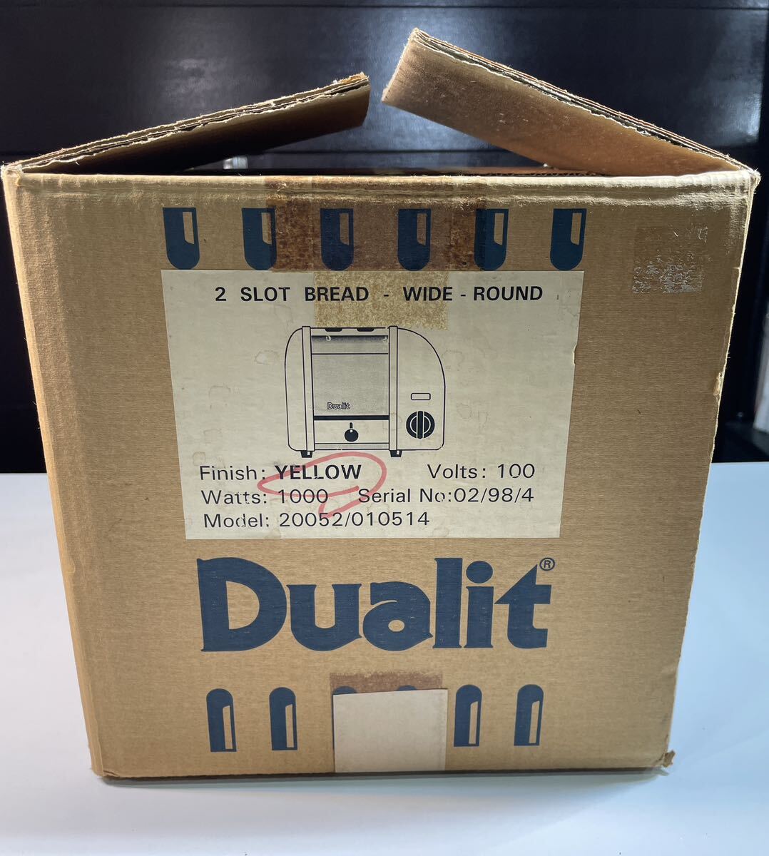 Apr-6★Dualit ≪デュアリット≫ 英国製 クラシックトースター 2枚焼 ポップアップトースター レトロポップ おしゃれの画像9