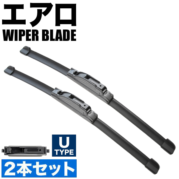 ルノー メガーヌll 1.6 16V ツーリング ワゴン [2005.05‐2009.05] 600mm×450mm エアロワイパー フロントワイパー 2本組_画像1