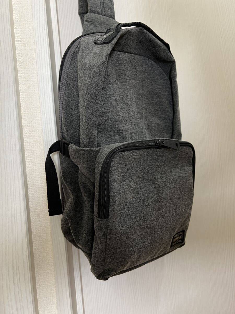 ポーター PORTER / FUNCTION SLING SHOULDER BAG ファンクション ショルダーバック　ショルダー　吉田カバン　グレー　ワンショルダー_画像3