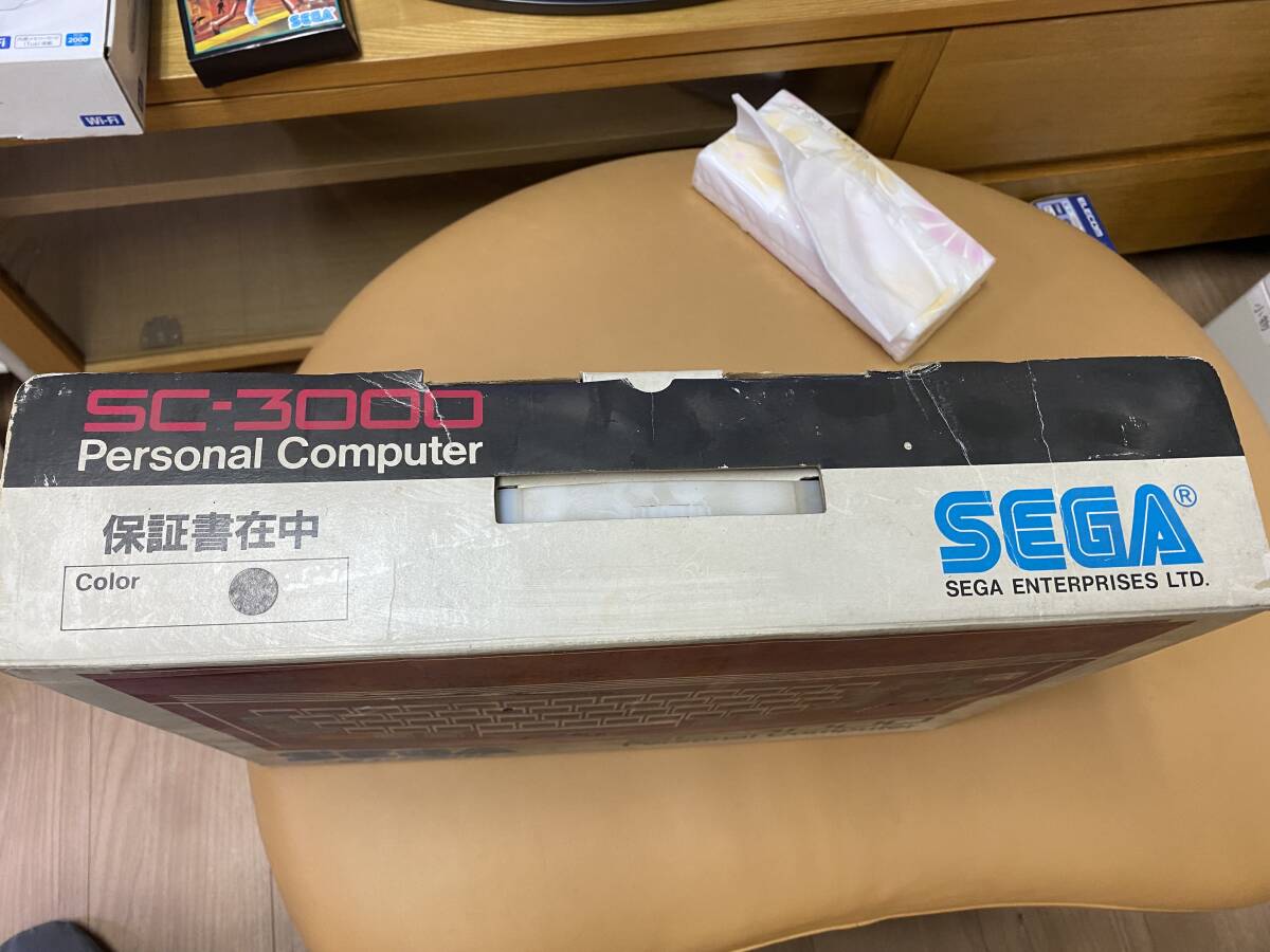1円スタート SEGA パーソナルコンピューター SC-3000 本体 セガ 箱説 + AVケーブル  電源確認済の画像8