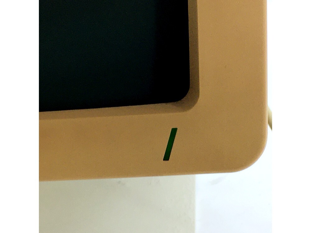 【同梱不可】【100】ジャンク品 Apple G090H モニター Monitor 1985年製 ※通電のみ確認の画像8