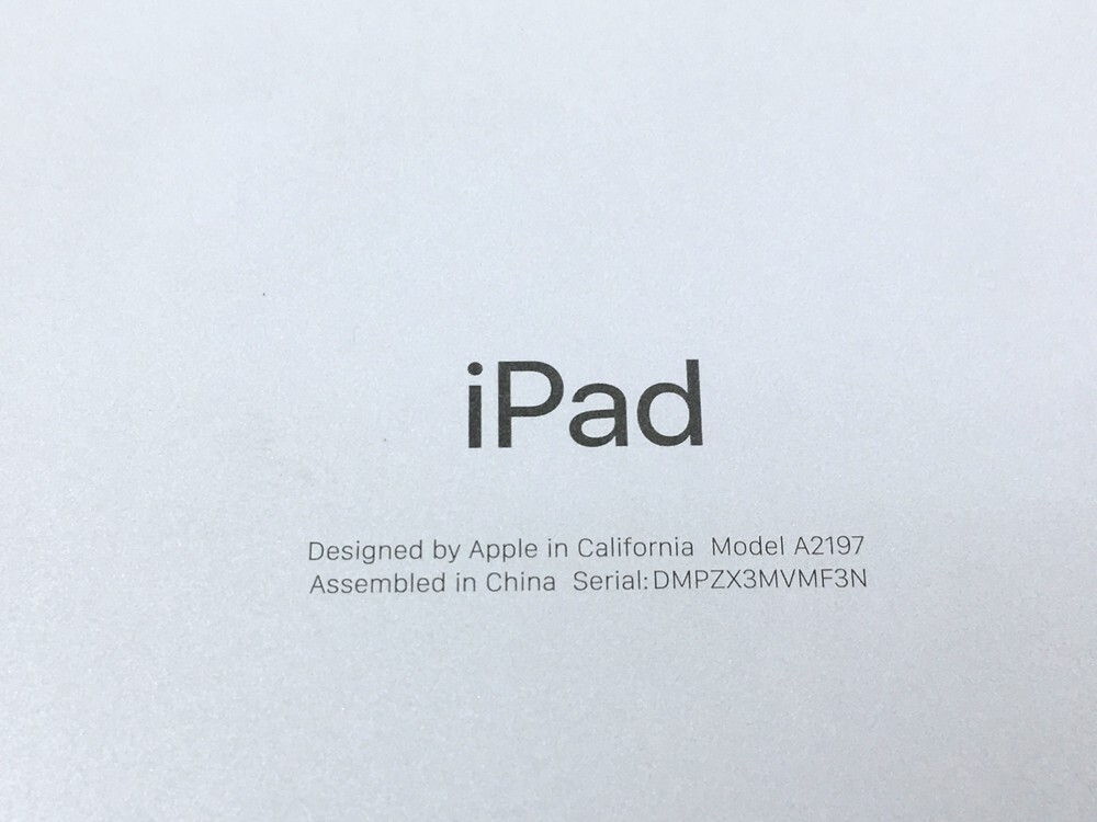 ■【同梱可】【60】中古品 Apple iPad 第7世代 32GB Wi-Fiモデル シルバー MW752J/A A2197 目立ったダメージなし ※動作OKの画像7