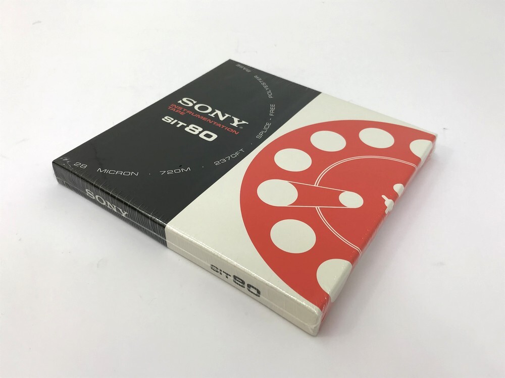 【同梱可】【60】未開封品 ソニー SONY SIT80 オープンリールテープ 金属製7型リール ※長期保管の画像5