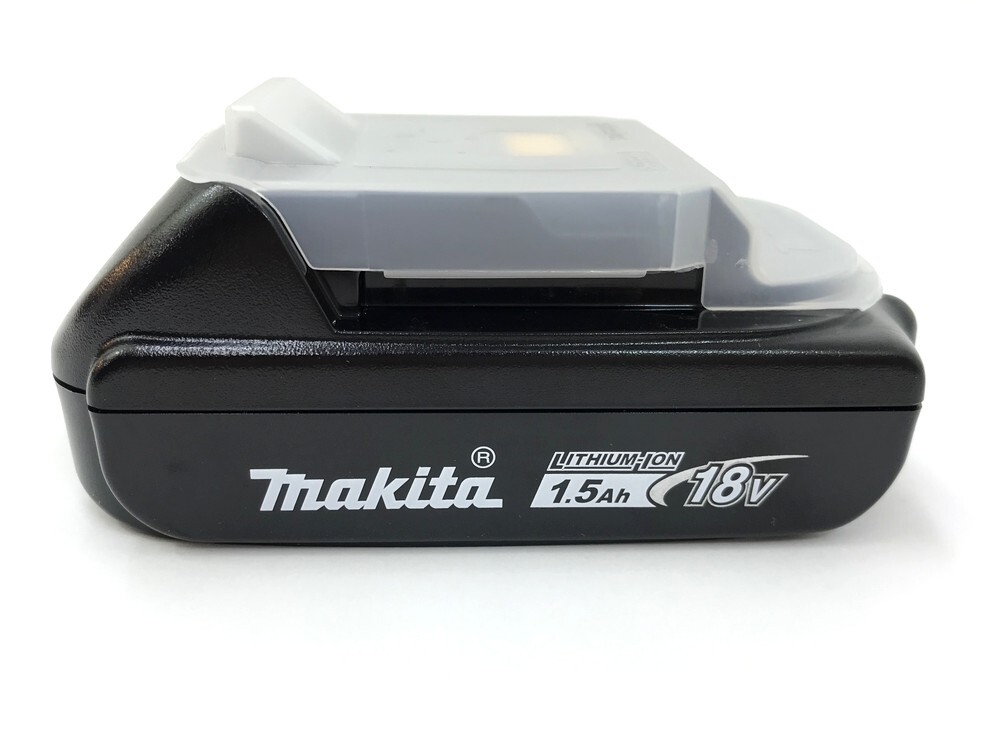 【同梱可】【60】未使用品 makita マキタ BL1815N 18V 1.5Ah バッテリ 本体・カバーのみ ※セットバラシ品_画像1