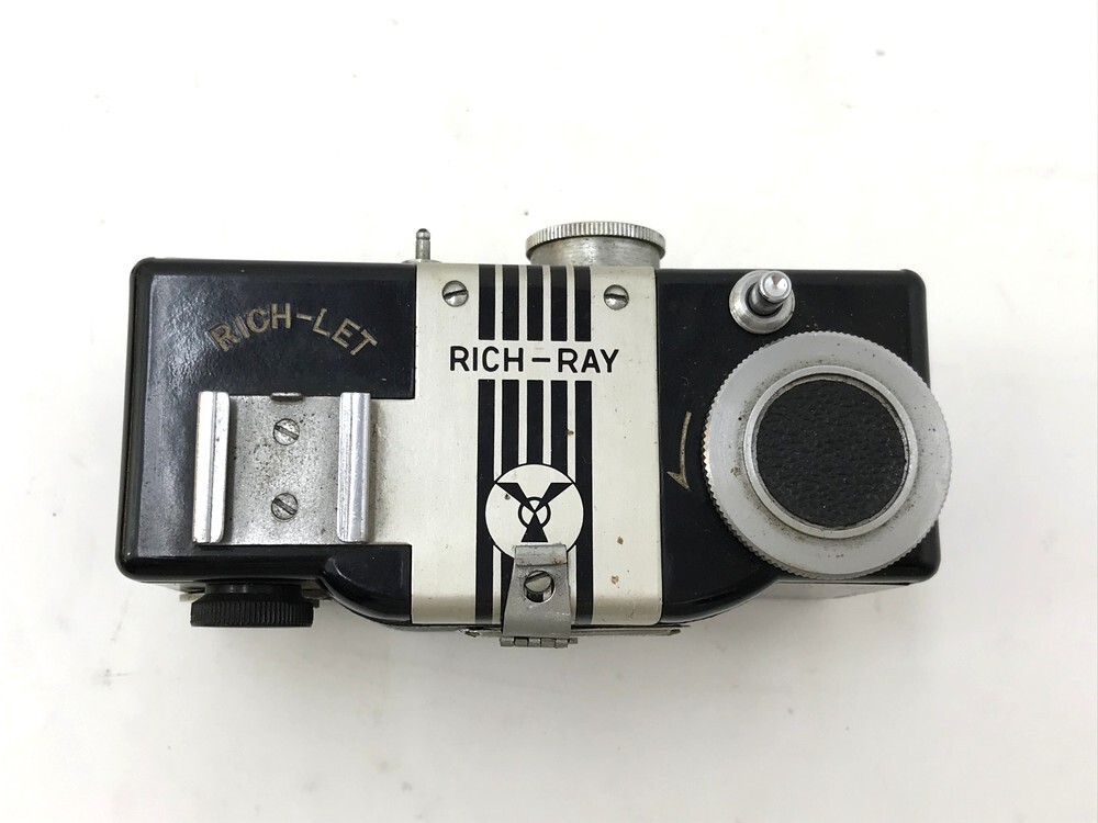 [ including in a package possible ][60] junk RICHLET Ricci Ray RICH-RAY 24×36 film camera with cover * operation not yet verification * dirt have 