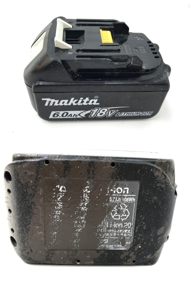 ■●【同梱可】【60】中古品 makita マキタ TD170D 充電式インパクトドライバ 6.0Ah 18V バッテリ1個付き ※汚れ有_画像6