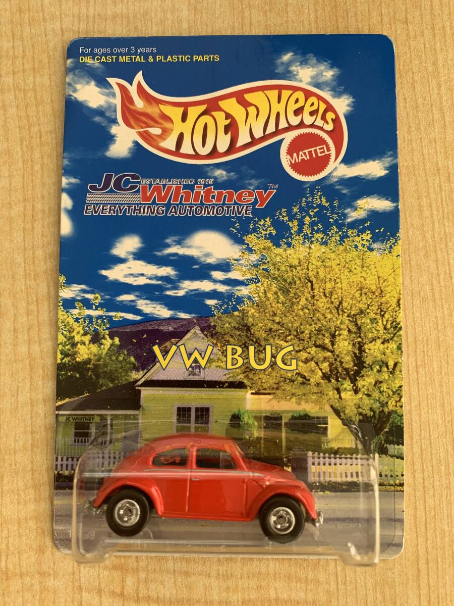 Hot Wheels 1997 JC Whitney VW BUG 1/64 ジャンクの画像1