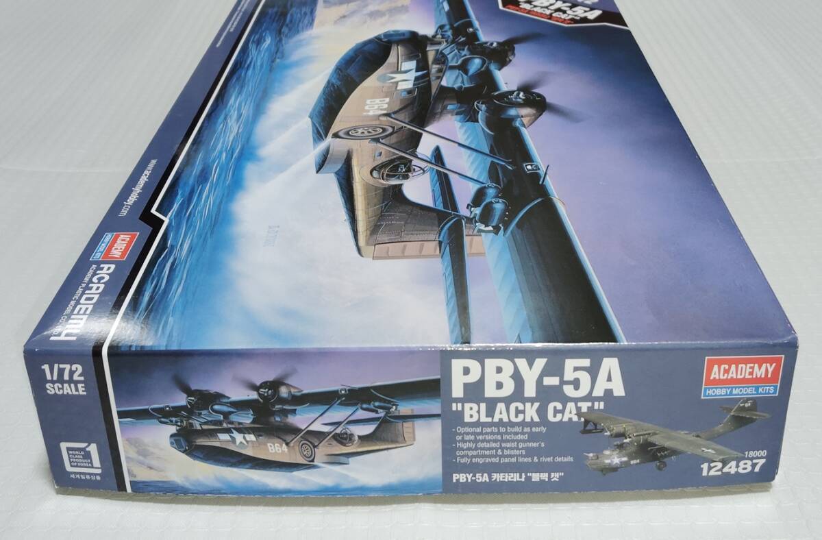 【プラモデル】未組立て 1/72 PBY-5A ”BLACK CAT”_画像5