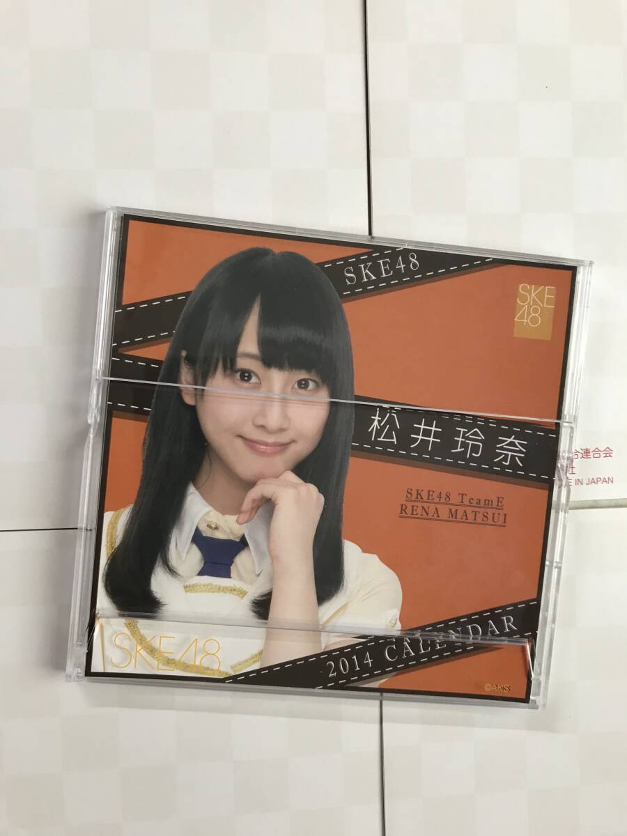 SKE48 松井玲奈 2014年度卓上カレンダーの画像1