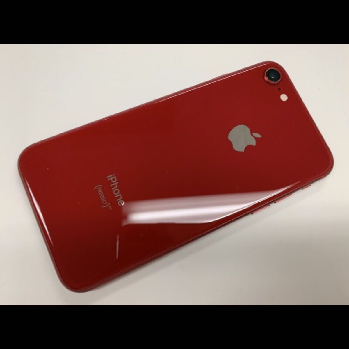 iPhone8 64GB SIMフリー　バッテリー78% レッド