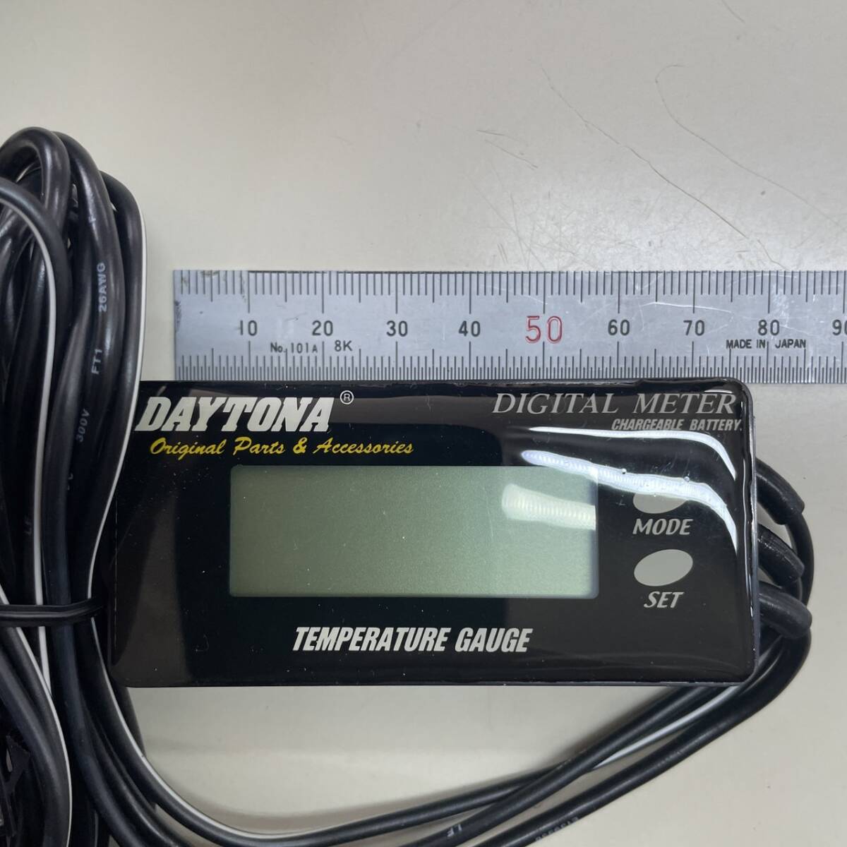 デイトナ テンプメーター 温度計 TENPメーター デジタル 新品 未使用 品番：46162 DAYTONA 油温計の画像5