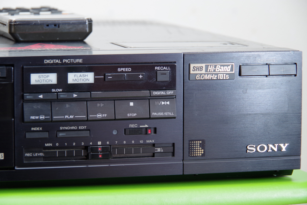 ♪♪SONY ベータデッキ SL-HF1000D ジャンク Betamax β SHB ♪♪の画像10