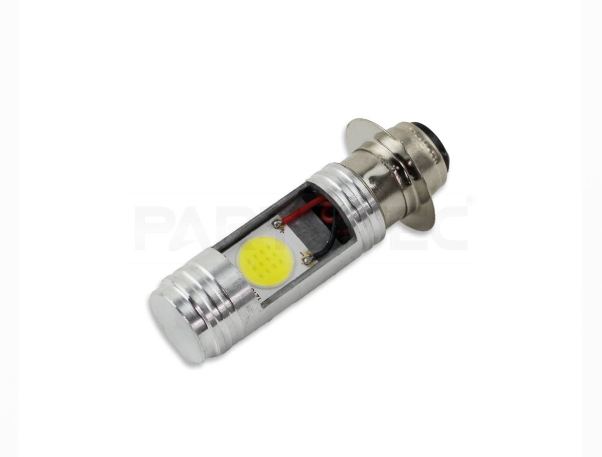 ホンダ リトルカブ LED ヘッドライト PH7 12V ホワイト 白 6500k Hi/Lo バイク 直流/交流 P15D COB バルブ /134-98の画像2