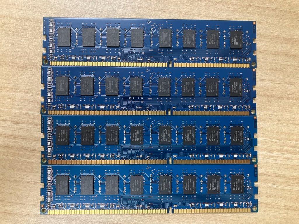 16Gb (4Gbx4枚) DDR3-1600 PC3-12800U パソコン用メモリ SK Hynixの画像2