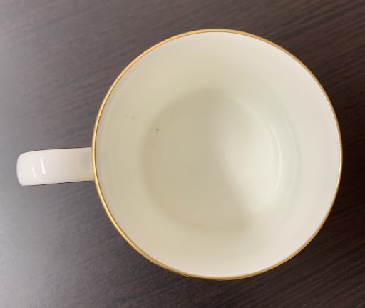＃17292D MIKASA ミカサ カップ&ソーサー コーヒーカップ 金彩 花柄 ヴィンテージ ビンテージ 洋食器 茶器 ボーンチャイナの画像5