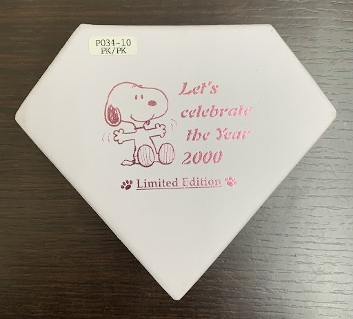 ＃16913C スヌーピー 腕時計 ピンク Let`s celebrate the Year 2000 Limited Edition 2000年限定 （P034-10） 長期保管品の画像4
