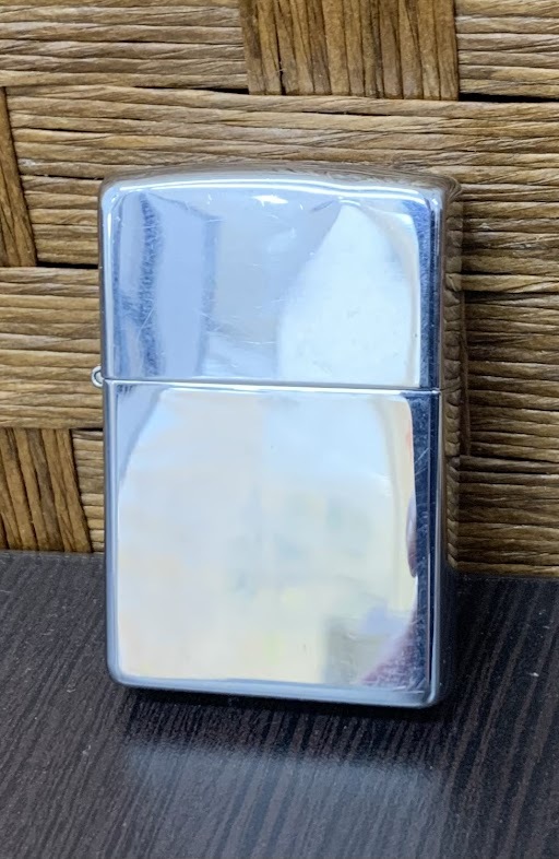 ＃17310A　ZIPPO オイルライター ジッポ BRADFORD PA LIGHTER ライター シルバー 着火未確認　長期保管品_画像1