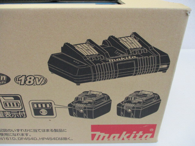 makita マキタ 充電器 パワーソースキット DC18RD+BL1860Bx2 A-61226 18V 6.0Ah 未使用保管品 激安1円スタートの画像3