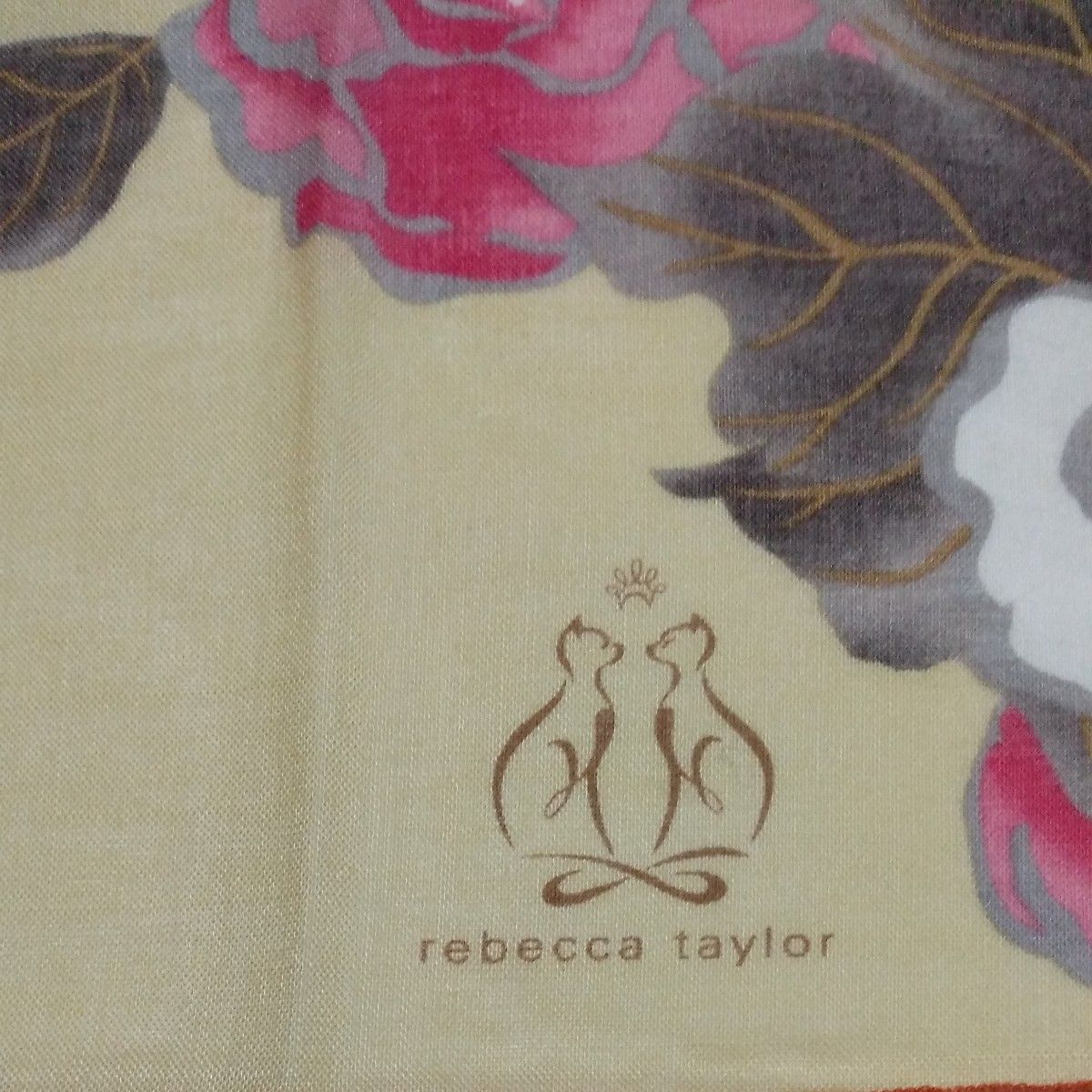 未使用品　ハンカチ　Rebecca Taylor　レベッカテイラー