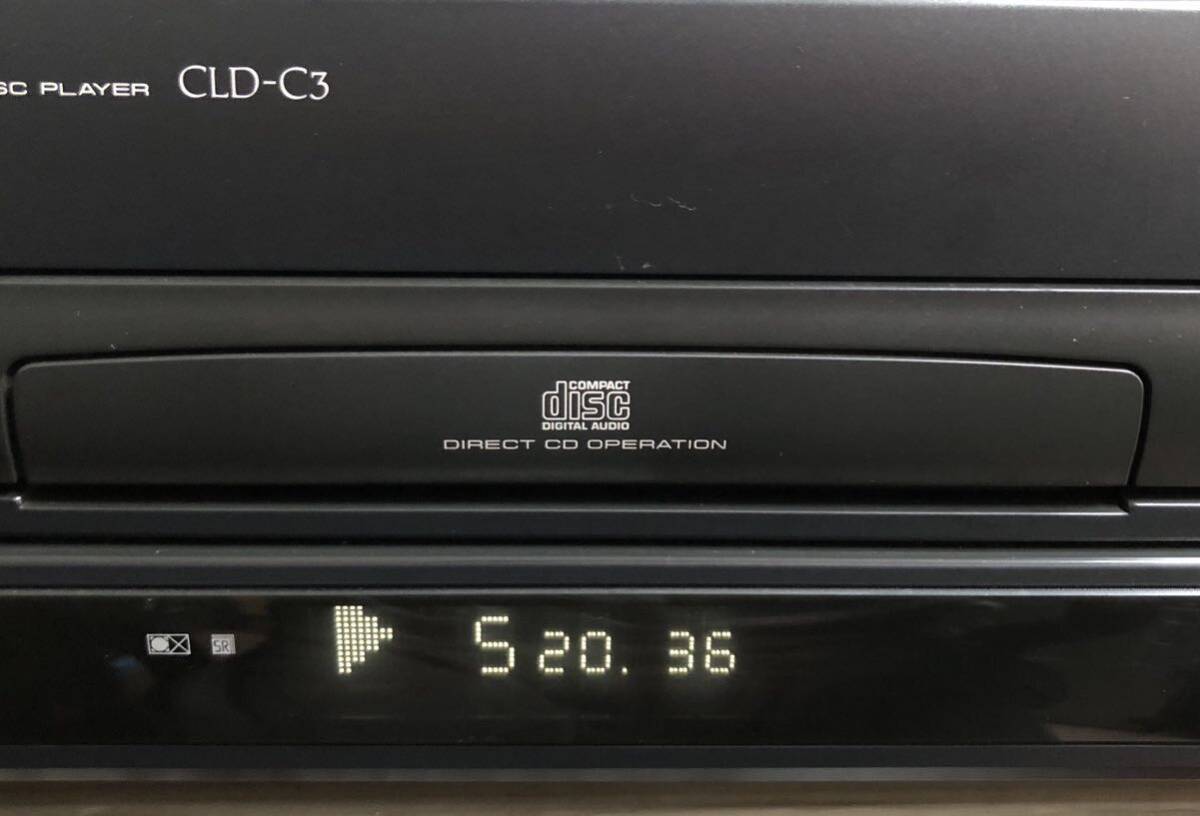 美品 PIONEER パイオニア CLD-C3 レーザーディスクプレーヤー 美品 PIONEER パイオニア CLD-C3 レーザーディスクプレーヤー